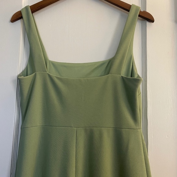 Anthropologie - BHLDN Blake Square-Neck Stretch Crepe Maxi Dress - Picture 5 of 9